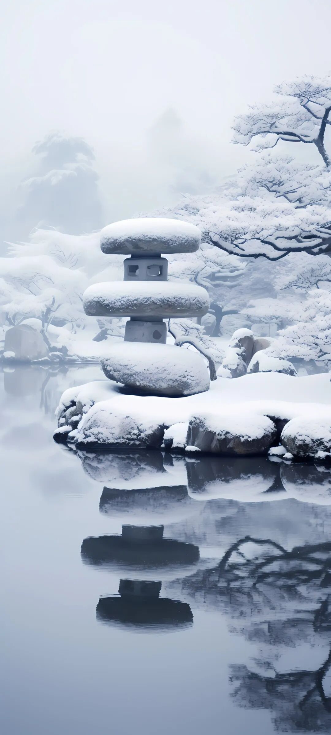 手机壁纸冬日雪景高清壁纸图片原图无水印下载