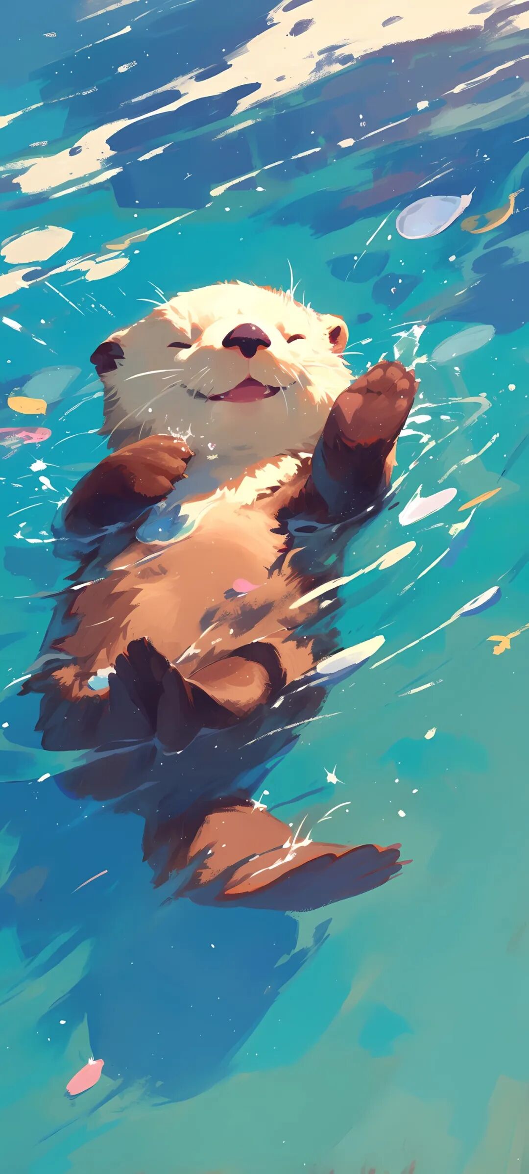 可爱动物风格的壁纸以温暖,快乐和积极的生活态度为主题,设计师们通过