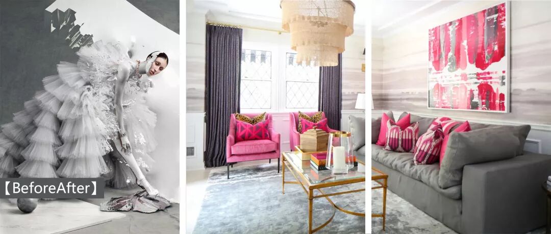 高级灰+浅粉，缔造永恒的时尚品味！