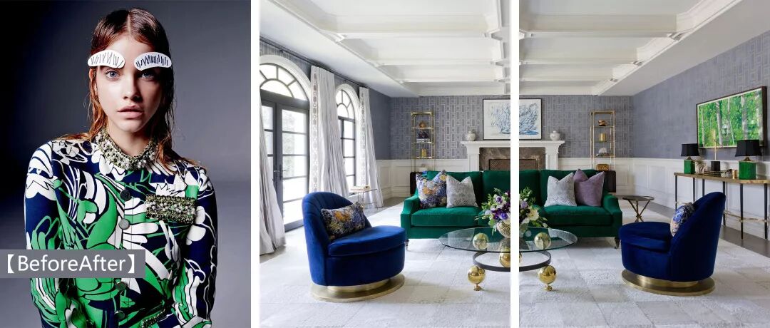 高级灰+绿色,你想象不到的好看!