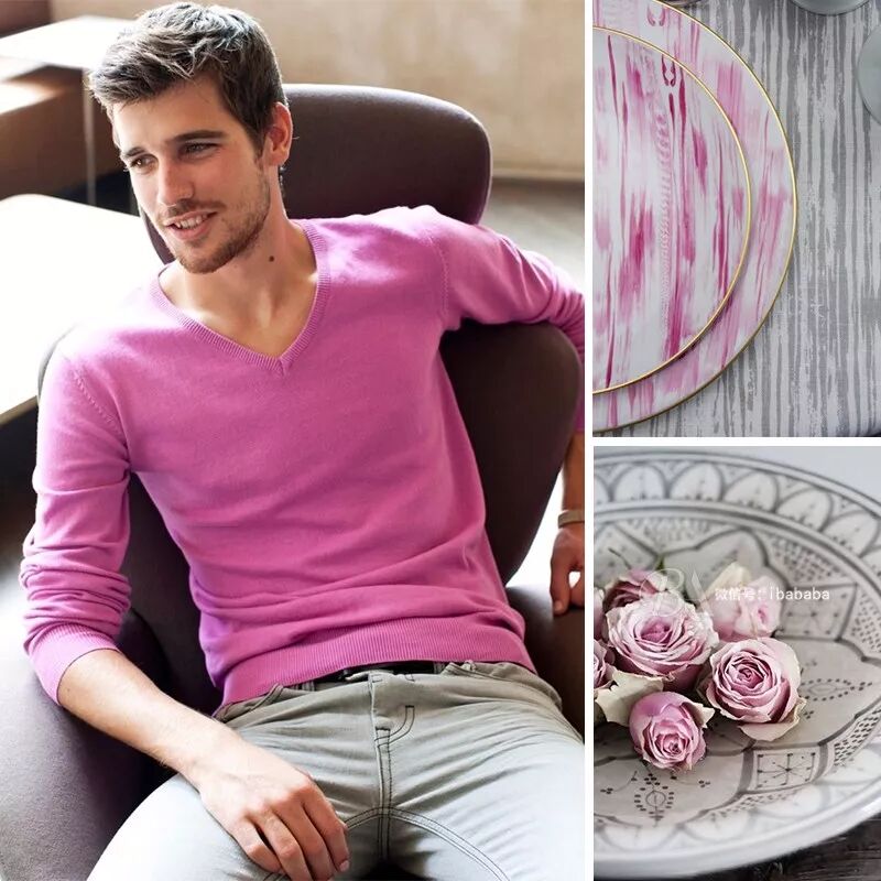 嫩粉色和骚粉色_粉色配色_皮粉色 藕粉色