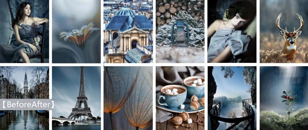 年度总结|最美的十个灰蓝色配色