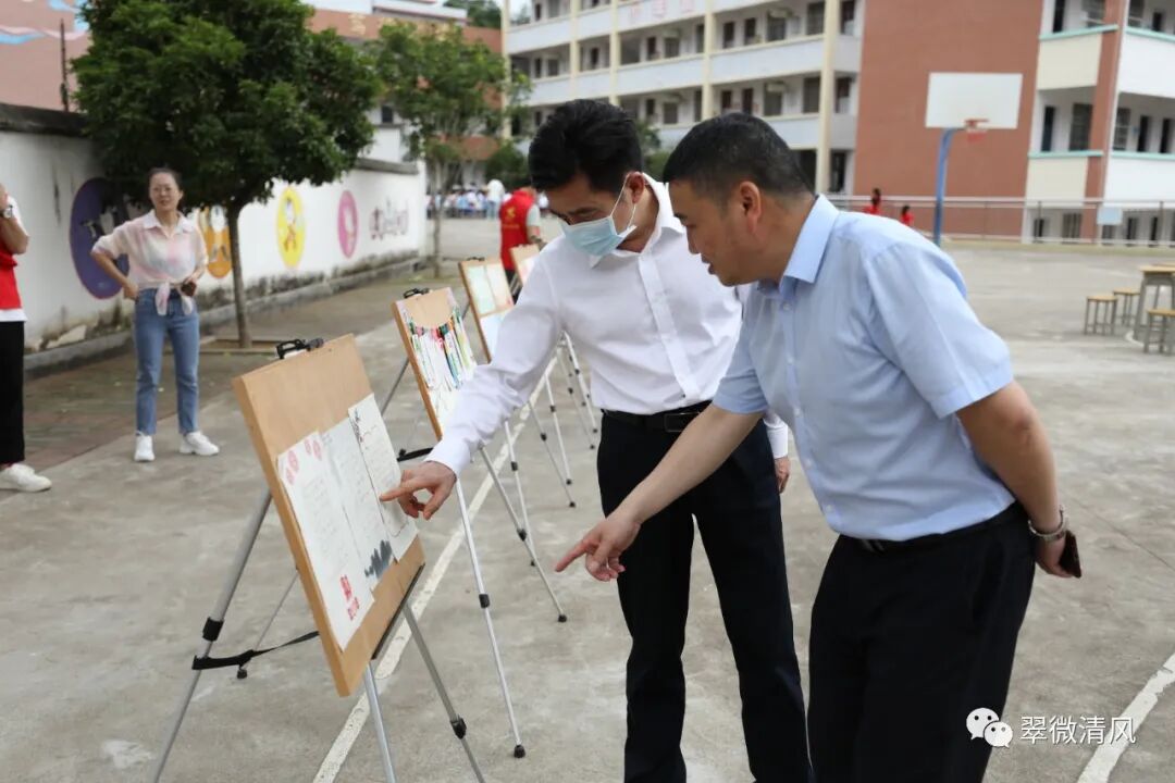 汤荣福同志在田埠乡开展六一儿童节走访慰问和相关督查