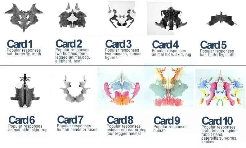 "in the rorschach test of life",就是说,在生活的"罗夏墨迹测验"中