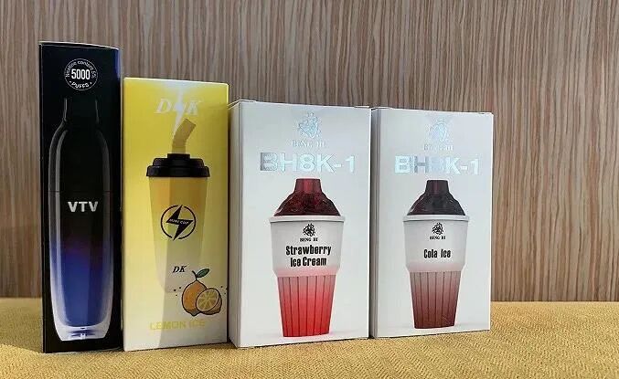 市计量质量检测研究院送检了四款市面上购买的电子烟,包括柠檬,可乐