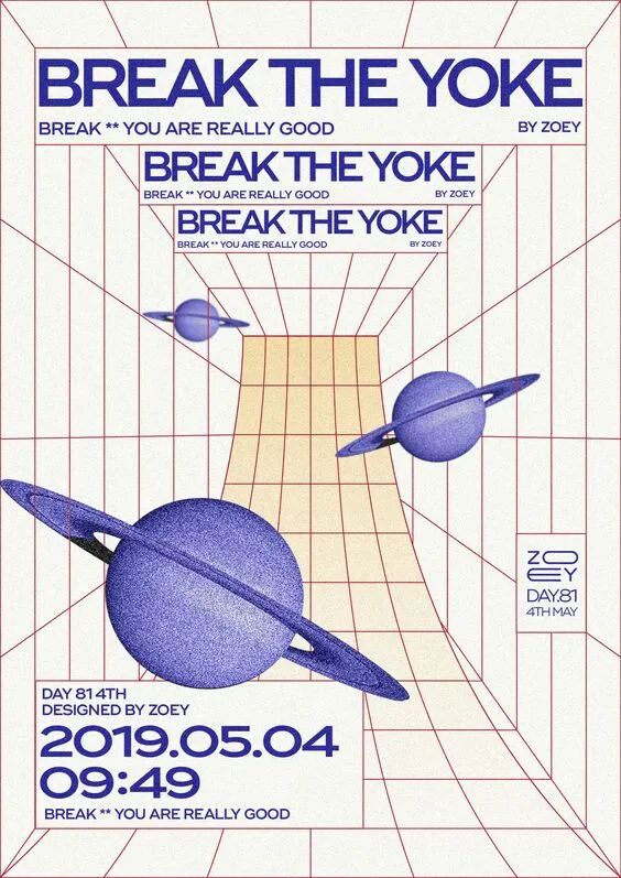 放射线海报新玩法