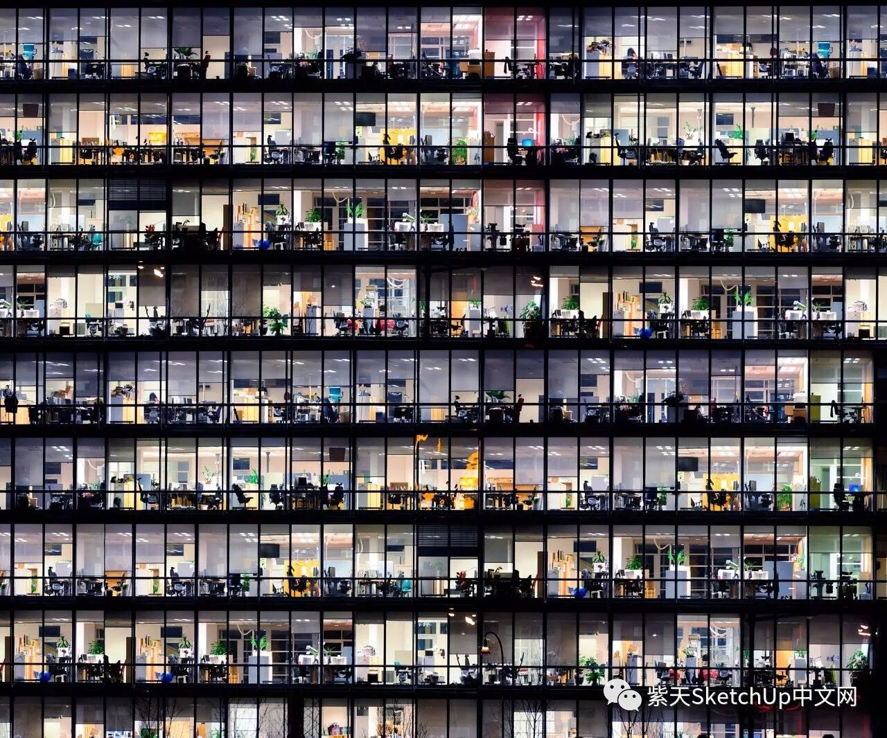 精品资源下载夜景玻璃贴图