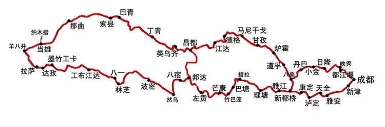 西藏自駕旅遊，最全旅遊線路！附地圖、文字講解（最新版） 旅遊 第13張