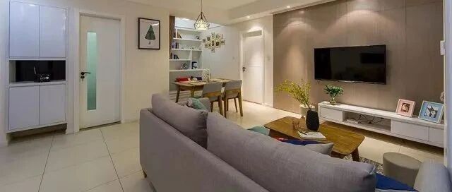 90后小夫妻装修87平米北欧风格小家，巧妙设计让两房变三房