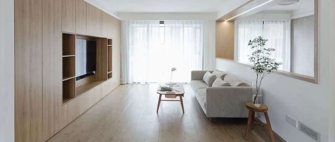 越简洁越耐看！130㎡简约原木风，简单明了入住太舒适了