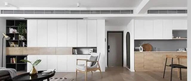 112㎡极简风，打破常规布局，空间感超好