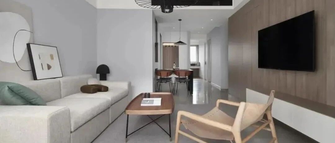 118㎡现代简约风，简单装修与布置，精致搭配设计！