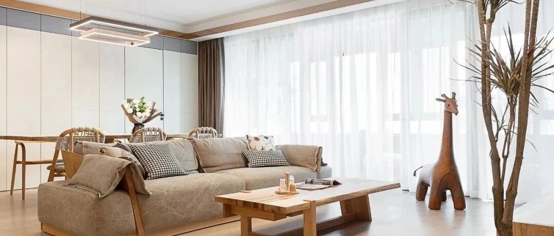 140㎡现代简约北欧3室2厅，温馨又迷人的生活格调