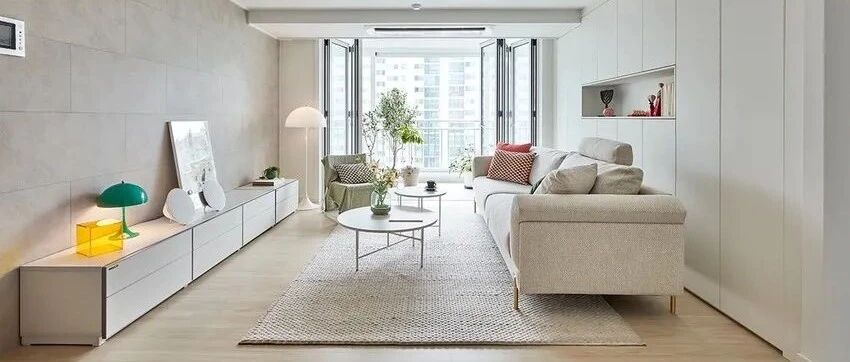 喜欢现代风格的有福了，这个126㎡的家温馨又雅致，可以当作参考