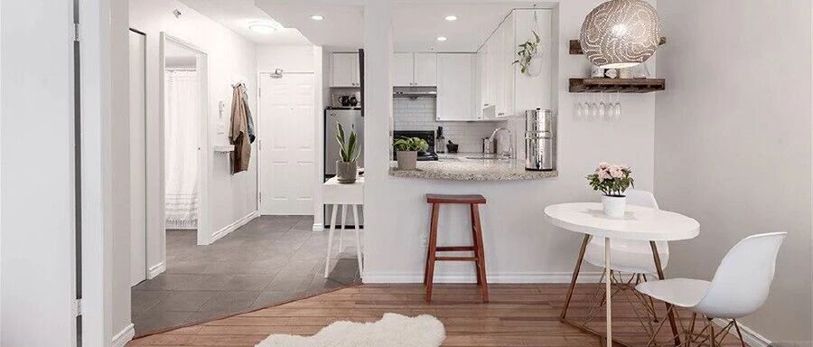 上海78㎡小户型，通过合理的室内设计，满足扩大空间、增加功能、提亮空间等需求