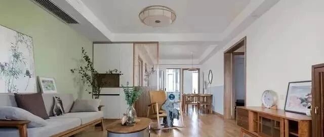 告别老气！94㎡清新淡雅风的新中式，小户型也能轻松玩转！