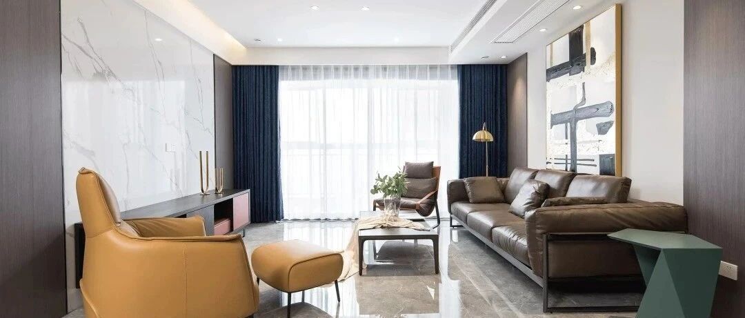 143㎡现代主义4室2厅，简约自然是远离喧嚣融入质感生活最好的方式