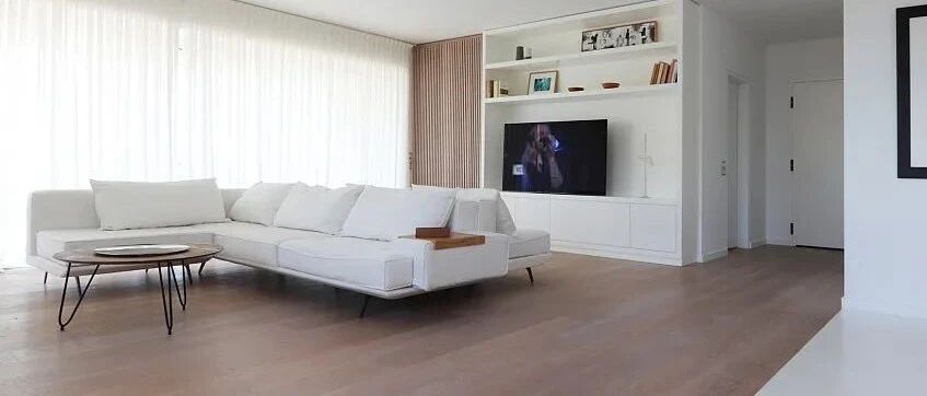 舒适日光宅，极简+纯白+原木，都市生活也能自在宁静