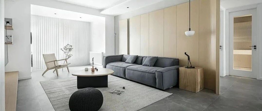 极简三居室，素净且文艺，学会断舍离，拥有高配生活！