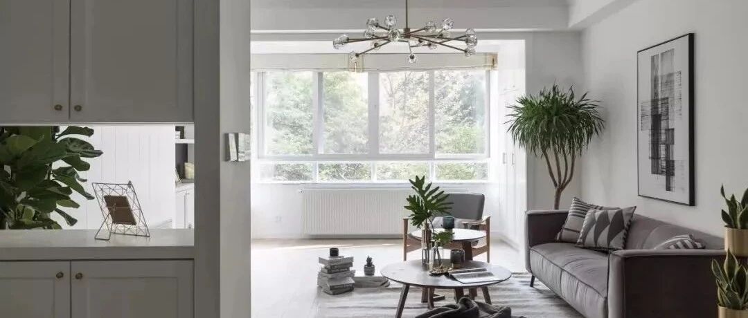 107㎡北欧格调3室2厅，安静纯粹演绎舒适品位