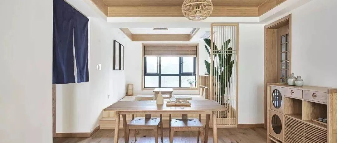 131平的日式风三房，有禅意和文艺范，怪不得朋友羡慕