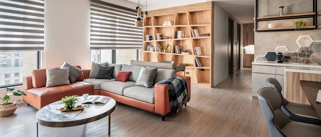 118㎡智能家居完工了，“浪潮拍打”天花板设计，还是第一次见