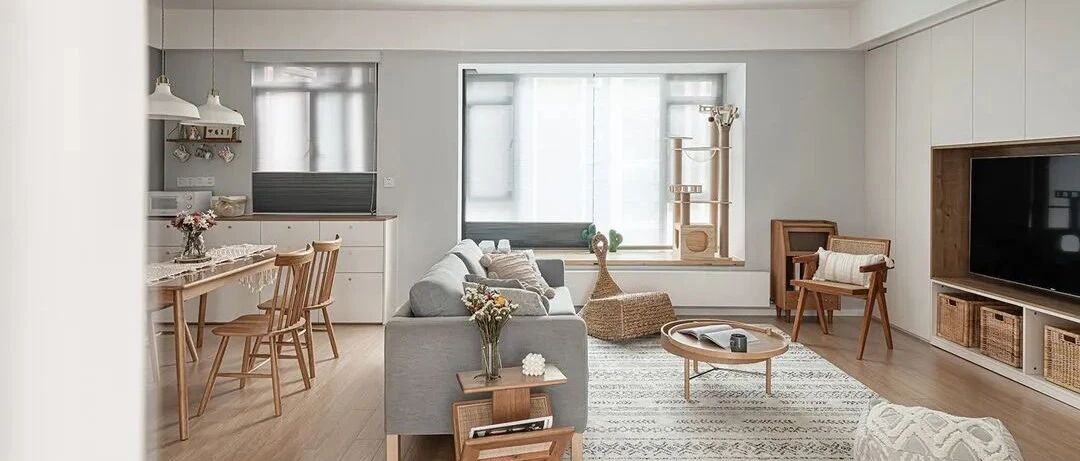 144㎡简约新房，全屋配色让人极度舒适！我决定再买房一定照着装