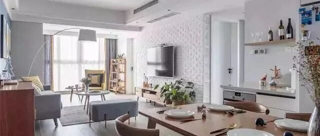 闺蜜晒102㎡北欧风三居室，简约又漂亮，朋友参观后都觉得太惊艳了！