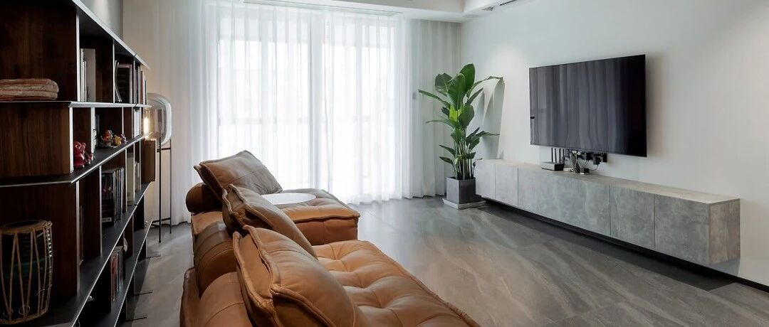 140㎡现代简约轻奢3室2厅，理性不失温柔的高级格调