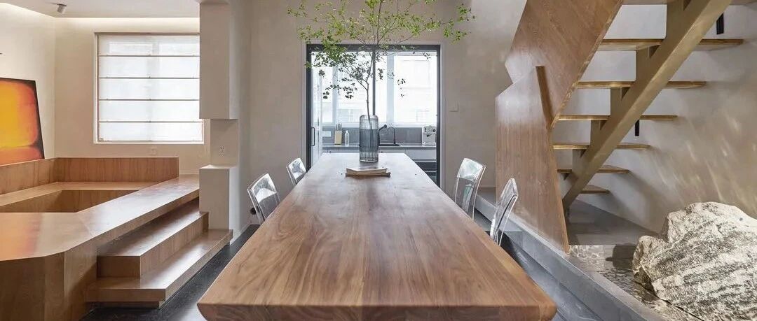 现代极简+大量原木和白，有着羡煞旁人的温馨