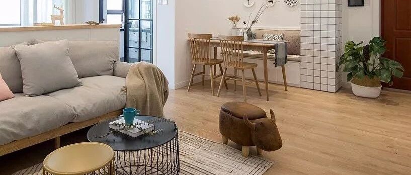 106㎡舒适北欧三居，充满生机，这样的家谁不爱呢？