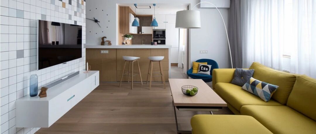 给小户型客厅做减法，装吊轨门一分为二，多出一间书房真不亏