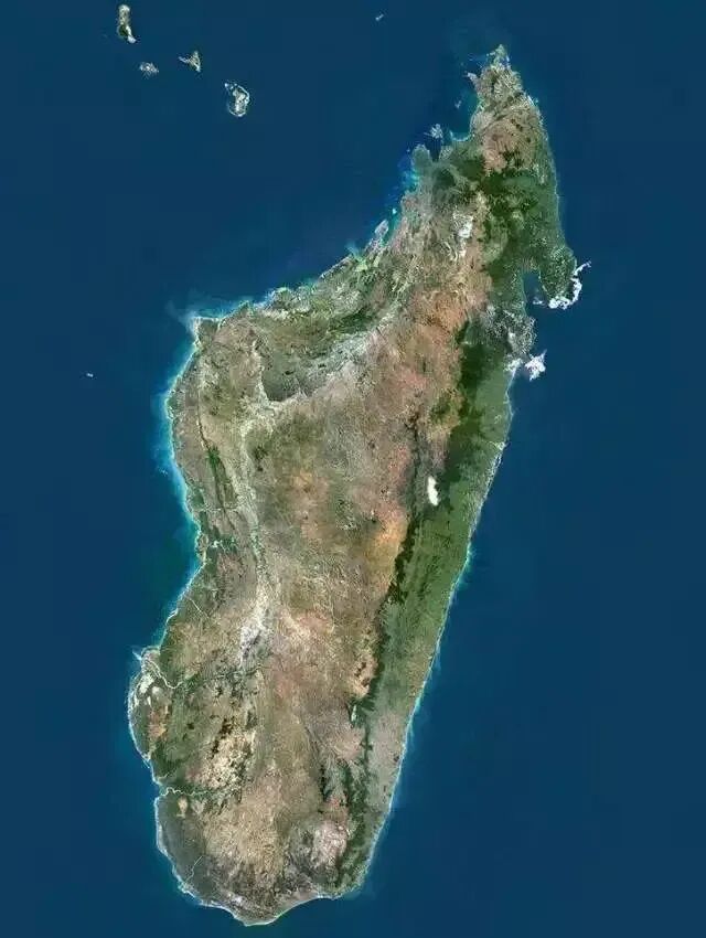 非洲最大岛屿马达加斯加岛