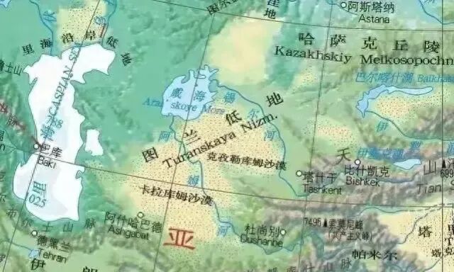 咸海面积为6.8万,目前被哈乌两国共同控制