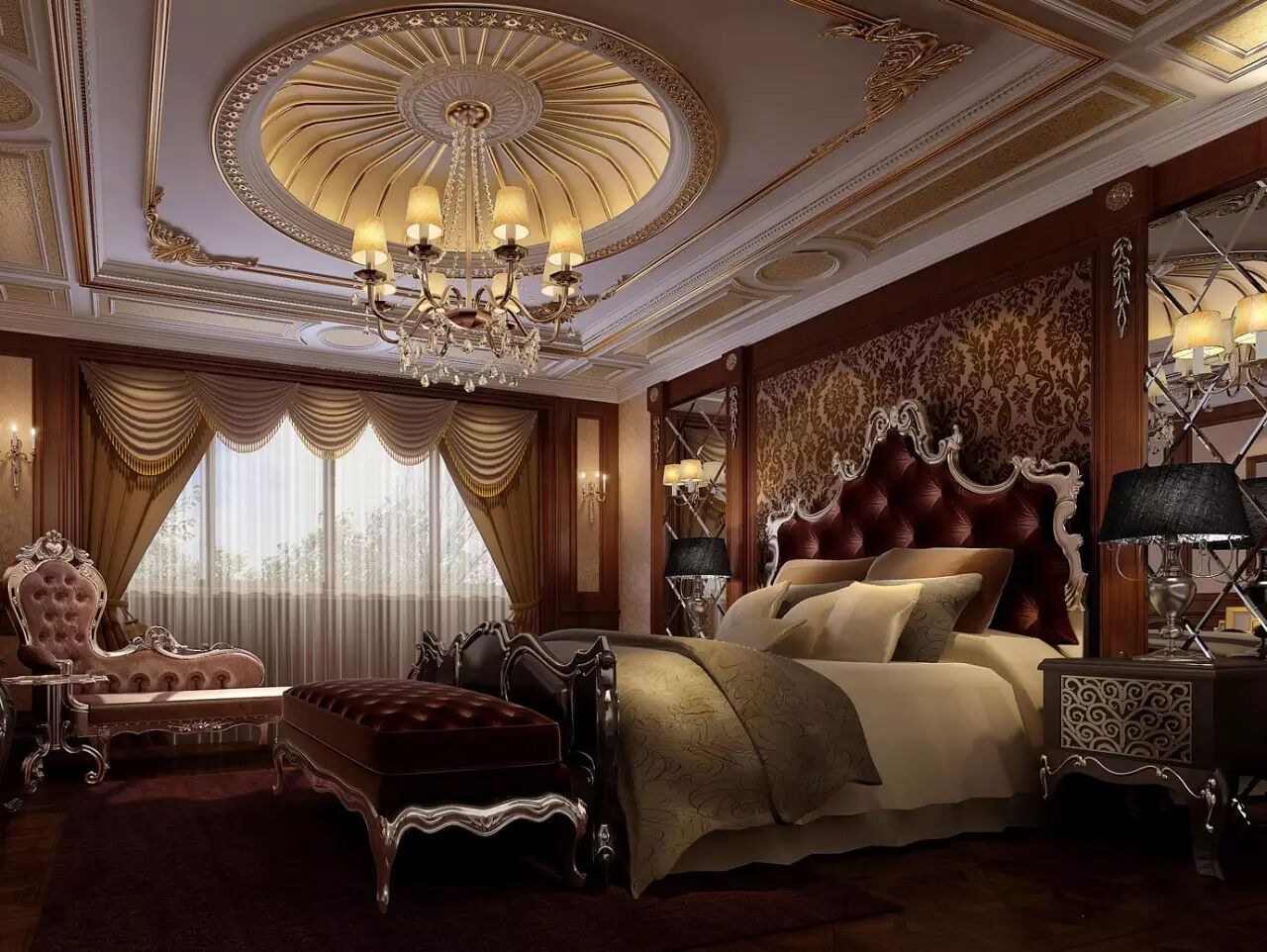 古典欧式风格:住进奢华浪漫童话里