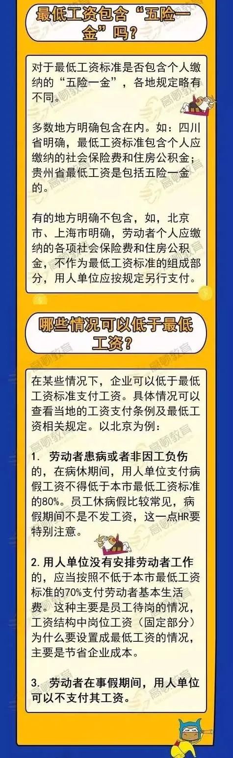 最低薪水標準出爐：薪水發放低於這個數，違法！不發這個，違法！ 職場 第9張