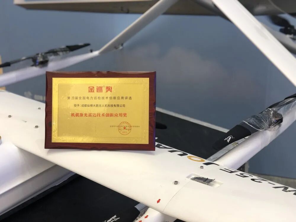 纵横大鹏无人机输电通道智能巡检方案，又获奖啦～的图1