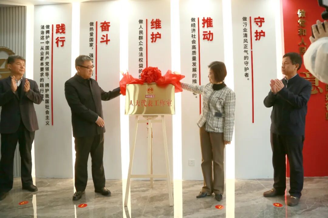 山东真谛律师事务所真知善行人大代表工作室揭牌成立