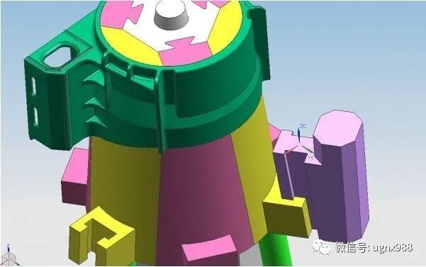 这种内环扣如何脱模？一种经典的模具脱模结构的图5