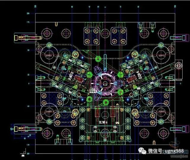 这种内环扣如何脱模？一种经典的模具脱模结构的图11