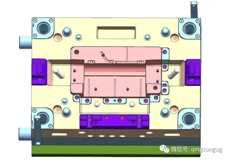 一套經典的內倒扣模具結構的圖10