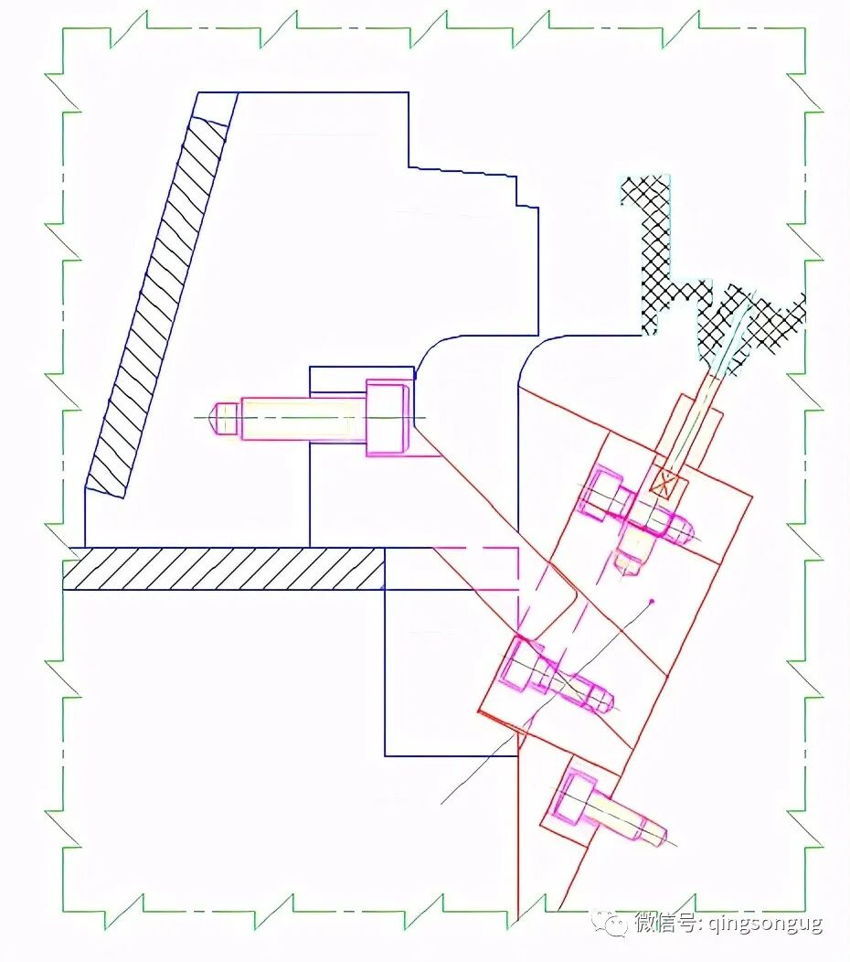 25類滑塊經(jīng)典結(jié)構(gòu)：滑塊+滑塊、滑塊+斜頂、滑塊+頂針的圖4