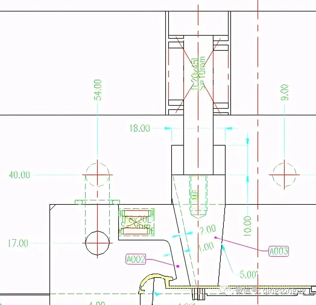 25类滑块经典结构：滑块+滑块、滑块+斜顶、滑块+顶针的图25