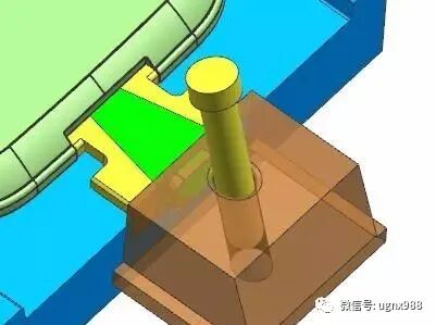 滑块里出滑块的经典模具结构，怎么样？的图7