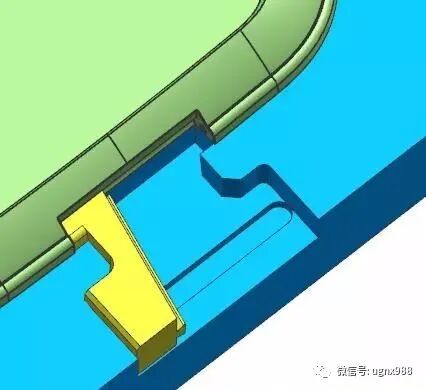 滑块里出滑块的经典模具结构，怎么样？的图5