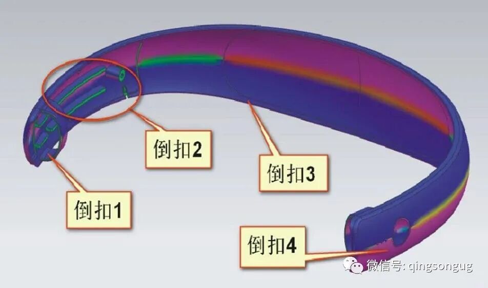 耳機夾模具看似形狀簡單，其實結構挺復雜！的圖2