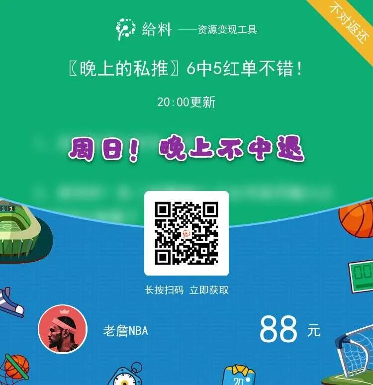 昨日私推全红 私推近6中5 周末收官 坐好起飞 老詹nba 微信公众号文章阅读 Wemp