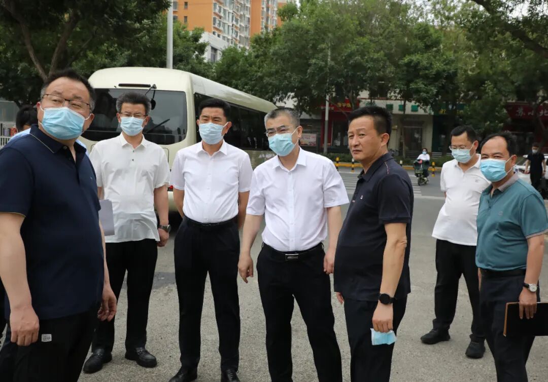 桃城区区委书记崔邦文区长文健现场调度全国文明城市创建工作