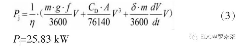 电动汽车电驱动系统动力性匹配设计的图6
