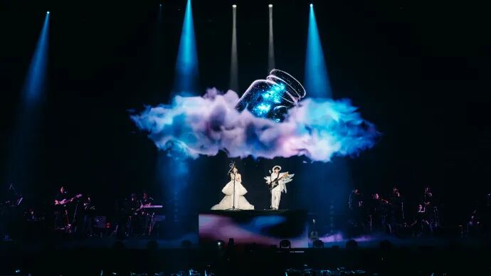 房东的猫演唱会LED屏